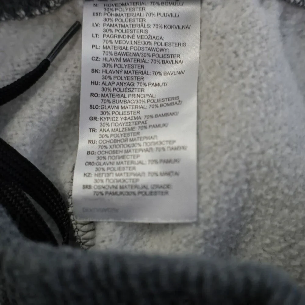 Adidas Gray Sweatpants 3 Stripe Large High Rise 31/30 High‎ Rise